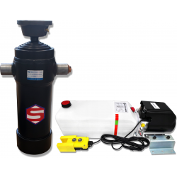 SIŁOWNIK HYDRAULICZNY SKOK 1432 AGREGAT 24V 2,0 kW 2,6cc 11L